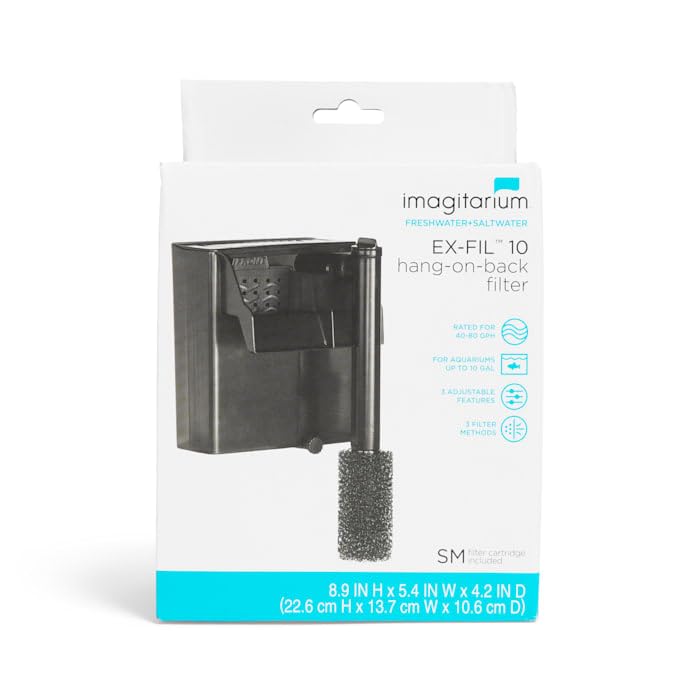 imagitarium by Petco EX-FIL 10 Hang-On-Back Filter 10 Gallons