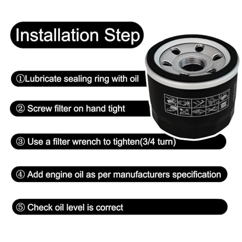 Image of New Oil Filter 16510-87J02 Fit For Su-zuki DF25 DF30 DF40 DF50 DF60 DF70 Outboards Replacement 16510-87J00 (2)