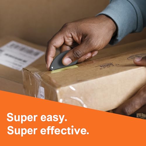 Image of Slice Micro Safety Cutter | Safe Ceramic Box Cutter Lasting 11x Longer than Metal | Keychain Box Opener | 2 Pack | Millennial Gray