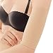 2 Pairs(Black+Nude) Slimming Compression Arm Sleeve Shaper Support Wrap Calories Off,Massage Lose Fat Buster Shaperwear