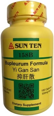 Sun Ten - Bupleurum Formula/Yi Gan San, 158B, 100 Capsules