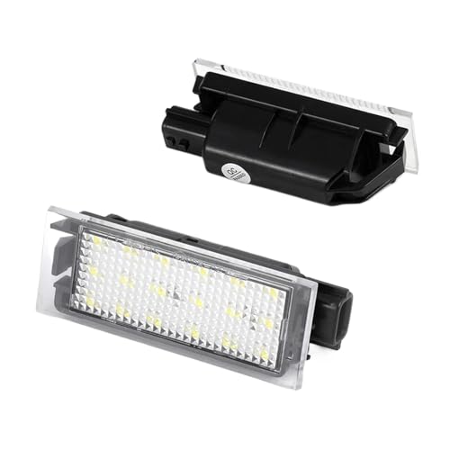 Luz matrícula LED para coche soluciona bombilla fundida en Clio Megane y Twingo