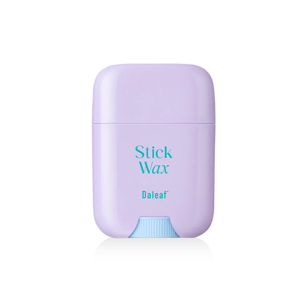 DALEAF Glam Stick Hair Wax 0.56 fl oz | Flyaway Tamer & Edge Control Stick for Sleek Styling | Non-Greasy, Strong Hold Finishing Wax for All Hair Types, Portable