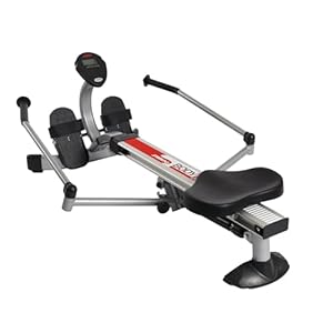 Stamina BodyTrac Glider Hydraulic Rowing Machine with Smart Workout App – Rower Workout Machine with Cylinder Resistance – Up to 250 lbs Weight Capacity