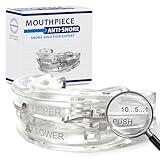 Anti Schnarch Schnarchstopper, Anti Schnarchschiene, Schnarchstopper für Männer und Frauen, Hilfe zur Schnarchreduzierung, Verbessert Schlafqualität (Weiß)