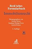 Beck'sches Formularbuch Immobilienrecht