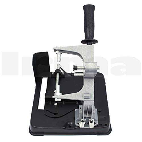 BSD Soporte para Amoladora Angulard 180/230mm - Soporte para Cortar para Amoladora Angular, Base de Hierro Fundido con Abrazadera