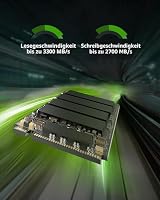 Acer FA100 PCIe 3.0 NVMe SSD 512GB: bis zu 3300 MB/s Lesegeschwindigkeit, Gen3x4 M.2 2280 Interne Festplatte mit HMB & SLC – Gaming Solid State Drive für Laptop/Desktop PC – Ansicht 3