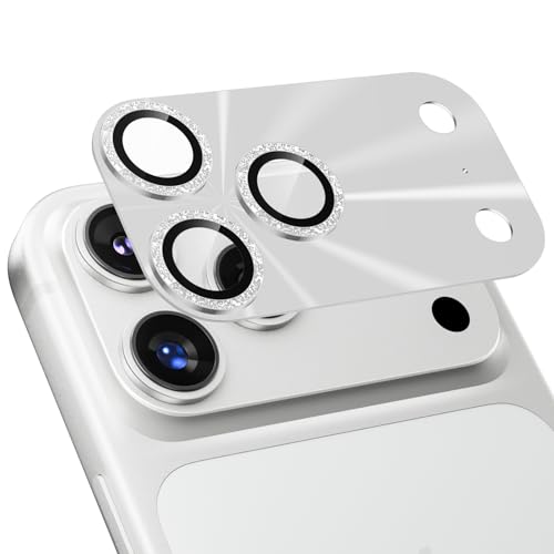 Podick �J�����t�B���� iPhone 17 Pro �p �J�����J�o�[ �L���L�� 9H�����K���X �S�ʕی� �A�C�t�H�� 17 Pro �p �J�����ی� �s�J�s�J �L�Y�h�~ �ϏՌ� �����ߗ� ������� �I�o�I�[�o�[�h�~ ��phone17pro �����Y�J�o�[