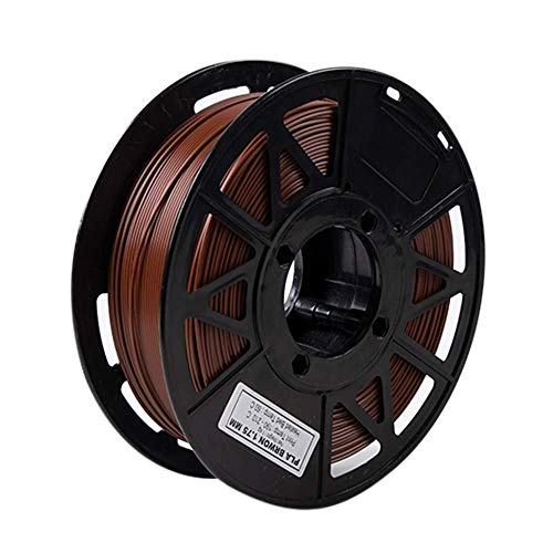 Image of Tesseract Premium PLA + 1.75mm 3D Printing Filament | Dimensional Accuracy + /- 0.03mm | Compatible with Most FDM Printers | 1 KG 3D Printer Filament - PLA Brown (Quantity 1)