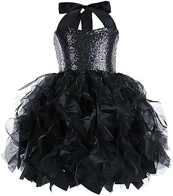 Christmas Tutu Dress for Girls Sequin Tulle Fairy Ball Dresses for Toddler Kid Little Girl Fancy Sparkly Birthday Outfit