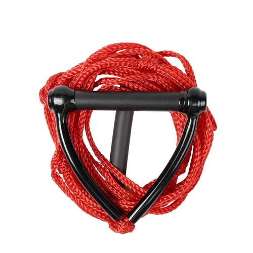 Corde de sports nautiques de 7,3 m avec poignée ergonomique pour ski et pagaie enfants