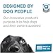 Blue-9 Multi-Function Hands Free Dog Leash, Double Attachment 6 Foot Adjustable Lead for Obedience, Running, and Agility Training, Made in The USA, Black, Small/Medium