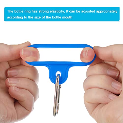 PATIKIL Silicone Water Bottle Clip with Buckle - Image 4