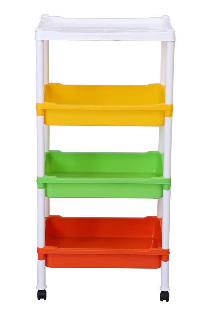 Supreme Plastic Model Kitchen Racks, Multicolor