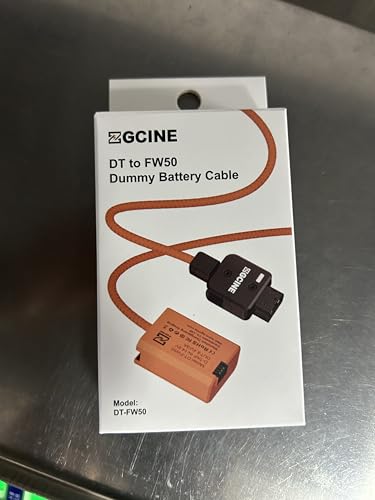 Cable de alimentación NP-FW50 D-Tap HUIOP de 60 cm para grabaciones en exteriores de vídeo