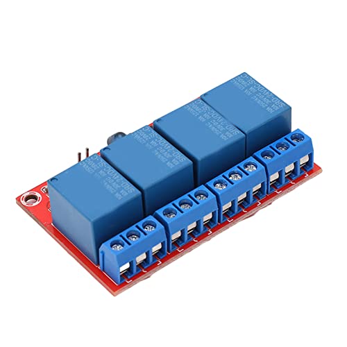 Set Of 4Channel Relay Modules, Compact Set Of 4Channel Relay Modules Receiver Set Long Life, Saving Labor With Internal Battery For 24V #TOP3
