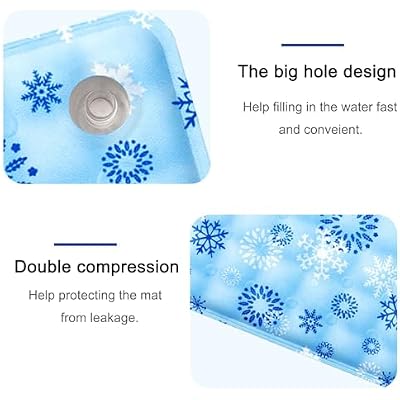 Upgraded Dog Cooling Mat 23.62 x 19.68 Pet Summer Self-Cooling Pad Easy Washable Comfortable Cooling Sleeping Bed for Dogs and Cats (L for Pets Under 44lb)