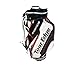 Tour Edge Exotics Staff Bag 2021 (Black,White,Red, 5-Way top)