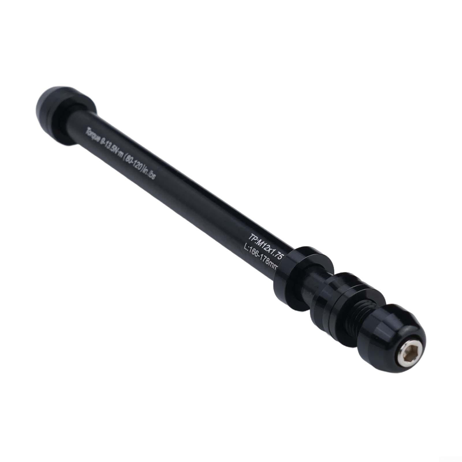 Bike Trainer Thru Axle Skewer, 12MM P1.0/P1.5/P1.75, Bike Trainer Thru Axle Adapter for Indoor Trainer Riding, Riding Equipment Accessories (P1.75)
