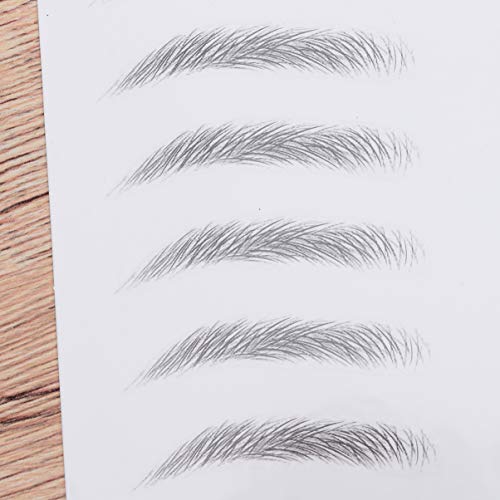 Uonlytech 2 peças de tatuagem de sobrancelha para maquiagem, tatuagem de sobrancelha artificial, tat