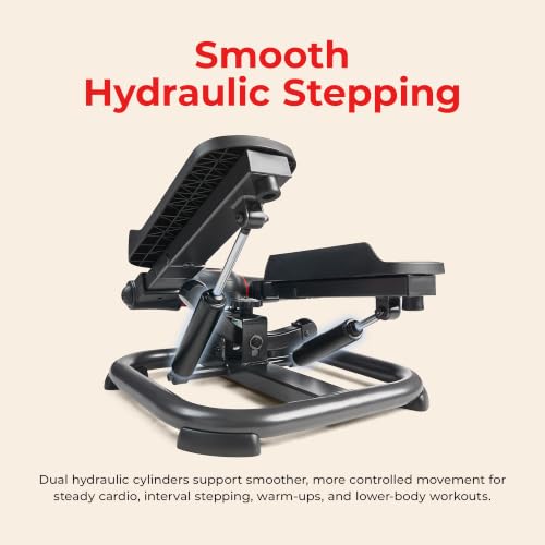 Sunny Health & Fitness Smart Power Stepper with Resistance Bands for Cardio - image 7