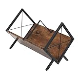 ELECCIÓN DE REGALO: Sorprenda a los amantes de la música y a los coleccionistas de discos con un regalo que apreciarán. Con su gran capacidad, diseño robusto y atractivo retro, nuestro estante para almacenamiento de discos es un bonito regalo para cumpleaños, días festivos o cualquier ocasión especial.