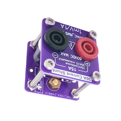Prises banane 4mm femelles pour équipement de mesure et shunt PCB 15A