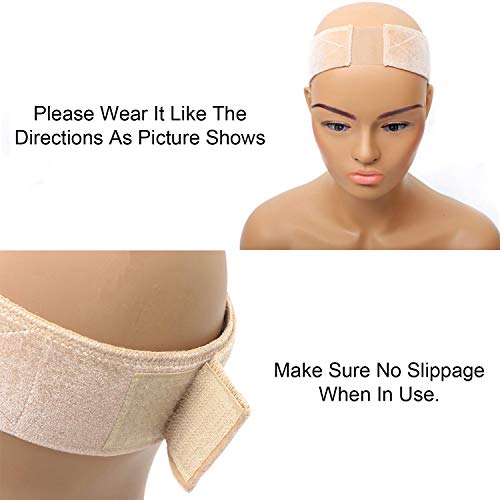 image for NAISIER Lace Grip Cap Velcro Closure - Non Slip, Keeps Wig Secured - P