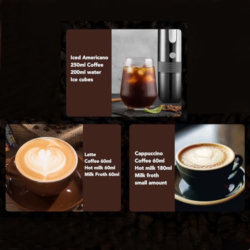 Cafetera portátil ajustable de 160 mL miniatura 7
