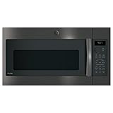 1.7 cu. ft. Over-the-Range Microwave with 950 Watts, Chef Connect, Sensor Cooking Controls, Convection, Fast Cook, Bake, Roast, 3-Speed 300 CFM, Steam Clean and LED Cooktop Lighting