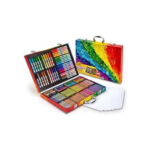 CRAYOLA Maletín completo Artista 140 piezas 40x28x4