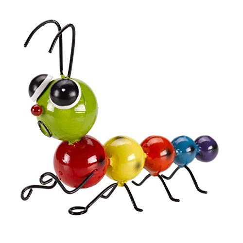 Garden Mile Crazee Caterpillar Metal Garden Ornaments Wall Decor Large Hanging Animal Garden Ornaments Outdoor Wall Art For Walls Fences Shed Metal Wall Art For Outside Yard Patio Etc - Image 3