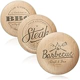 CADEAU IDÉAL : Les assiettes au design BBQ sont également très appropriées comme idée cadeau pour les amis, la famille ou les connaissances qui aiment griller !