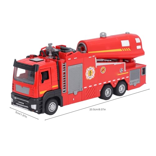 Camión de bomberos de juguete en aleación, el regalo ideal para incentivar el juego creativo 7