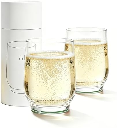 Levore 15oz Tritan Plastic Stemless Wine Glasses Set of 2