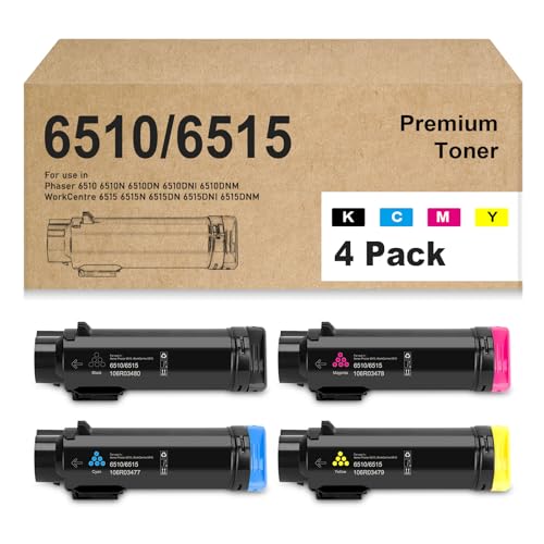 Toner 6510 reconditionné Xerox 106R03480 pour documents professionnels