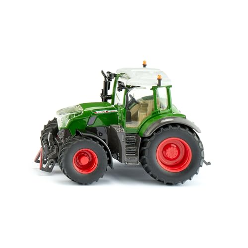 Siku 3293, Fendt 728 Vario, Trattore Giocattolo, 1:32, Metallo/Plastica, Verde, Cabina Rimovibile, Ruote In Gomma