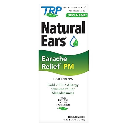Homeopathic Earache Relief PM Ear Drops - Nighttime Formula (0.33 Fl. Oz.)