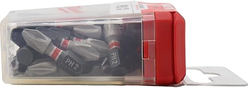 Miniatura 2 de Milwaukee 48-32-4604#2 Broca de inserción Phillips Shockwave para contratista (paquete de 25)