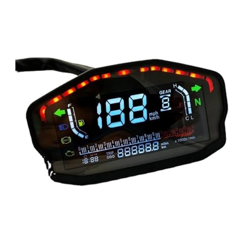 Jauge et compteur moto LED pour remplacer un tableau en panne