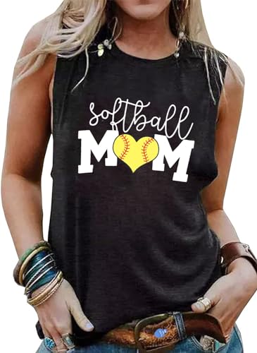 Softball MOM Tank Top for Women