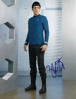 Zachary Quinto signed Star Trek Into Darkness 8x10 photo w/coa #4 Spock