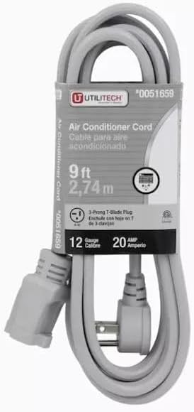 Utilitech 0051659 9-ft 12/3 3-Prong SPT-3 Heavy Duty General Extension Cord