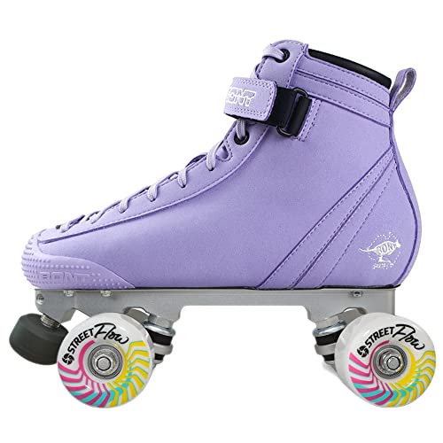 Bont Parkstar Vegan Lavender Suede Professional Roller Skates For Park Ramps Bowls Street For Men - Women - Boys - Girls Rollerskates For Outdoor And Indoor Skating (Bont 5) #TOP1