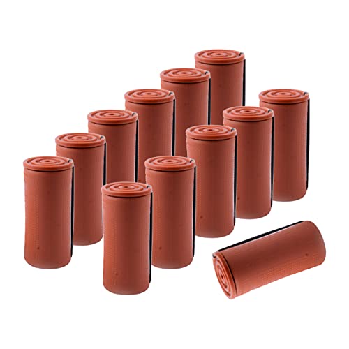 Sharplace Perm Rods ing Cheveux Pas de Antidérapant Élastique Permanente Bigoudis Filles Ensemble, 12 pièces 4 cm