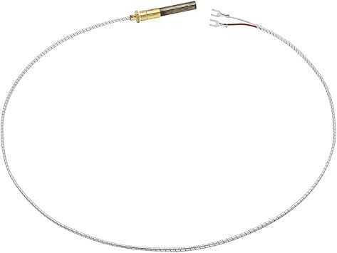 36In 750mv Thermopile Fit for Heat Glo Heatilator, 750℃ Millivolt Thermocouple Replace for Fireplace Parts Q313A, 3PCS