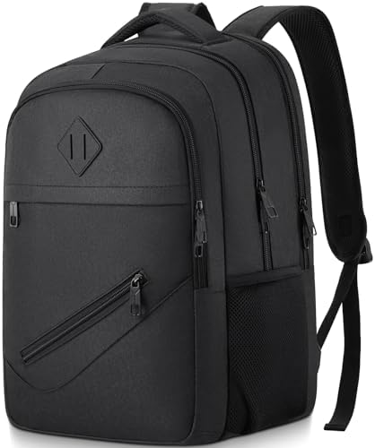 BIKROD Rucksack Herren und Damen, Schulrucksack Jungen Mädchen Teenager, Wasserdicht Schulranzen Laptoptasche mit USB Ladeanschluss, Arbeit Reisen Backpack mit Anti Diebstahl Tasch