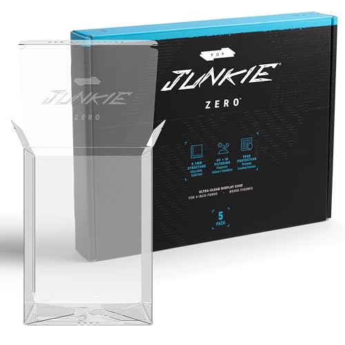 POP JUNKIE Pop Protectors 0.7mm Ultra Premium UV IR Filtering for Funko