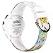 Accutime Kids Pokemon Pikachu Digital LCD Quartz White Wrist Watch with White Strap, Cool Inexpensive Gift & Party Favor for Boys, Girls, Adults All Ages (Model: POK4240AZ)